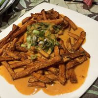 Vegan sweet potato poutine   at Asian Outpost - AO Hawaiian Hideout in Chicago