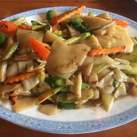 Spicy Vegan Pad Kee Mao at Asian Outpost - AO Hawaiian Hideout in Chicago