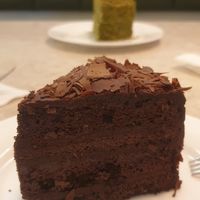 Chocolate cake at Sun the Bud - 썬더버드 in Seoul