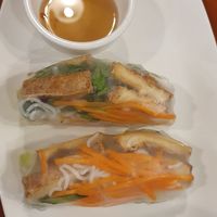 Rice Paper rolls at Rendezvous du Vietnam in Cairns