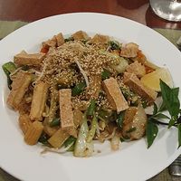 Veggie rice noodles at Rendezvous du Vietnam in Cairns
