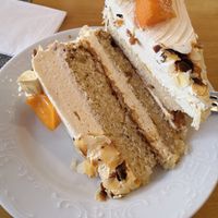 vegane Mangotorte at Cafe Fritz in Weil Am Rhein