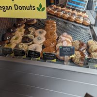 Vegan donut options from The Rolling Donut at The Rolling Donut - Dublin 2 in Dublin