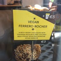 Ferrero Rocher donut  at The Rolling Donut - Dublin 2 in Dublin