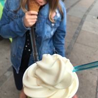 Vegan softserve at IceQueen in Frederiksberg
