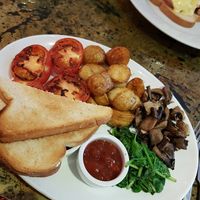 Vegan breakfast at Lemon Leaf in Kinsale