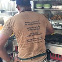 and he's a feminist too   at NY Dosas in New York City