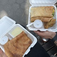 Masala dosa & Pondicherry  at NY Dosas in New York City