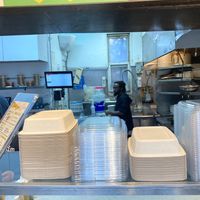 Counter at Taïm - West Village in New York City