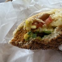 Veggie dog  at Mustard's Last Stand in Boulder