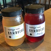 Local brews! at Waveriders Coffee & Deli in Nags Head