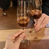 Delicious white port wine!   at Zum Scheele in Stralsund