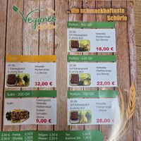 Menü at Veganes Cigköfte in Limburg