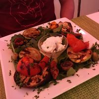 antipasti plate  at Past & Future in Fuerteventura