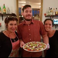 Vegan mozzarela with cashew at Past & Future in Fuerteventura