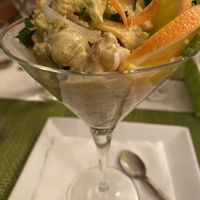 Vegan chicken curry at Past & Future in Fuerteventura