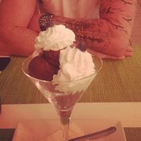 Dessert  at Past & Future in Fuerteventura