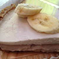 Coconut banana cream pie at Quintessence in New York City