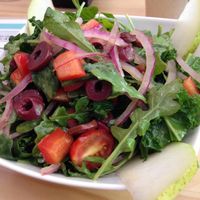 Small kale arugula salad at Quintessence in New York City