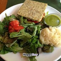 the burger was good too at Quintessence in New York City