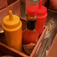 Should’ve known not great with Tabasco as only option   at Oak  in Seattle