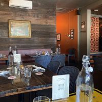 Interior seating at Oak  in Seattle