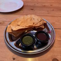The Papad with mint and tamarind is always a  crispy treat. at Bombay Deluxe in Anchorage