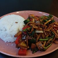 Number 6 with tofu at OnThai in Ljubljana