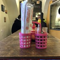 inside at OnThai in Ljubljana