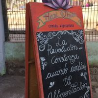 Outside  at Hari Dham in Antofagasta