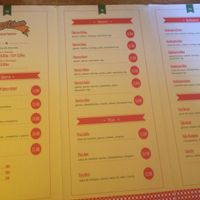 Menu  at Hari Dham in Antofagasta