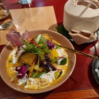 Red curry tofu + veges at Ummarin Thai in Randwick