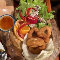 Faux calamari  #Veganuary at Ummarin Thai in Randwick