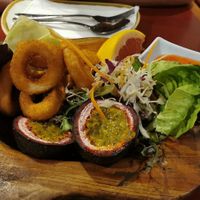 Calamari at Ummarin Thai in Randwick