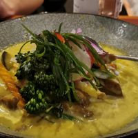 Green curry with vegan duck at Ummarin Thai in Randwick
