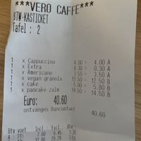   at Vero Caffe in Bruges