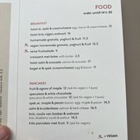   at Vero Caffe in Bruges