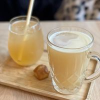 Do try their hot apple juice!!  at Vero Caffe in Bruges