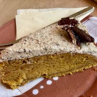 Pumpkin piee  at Vero Caffe in Bruges