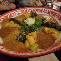Essentially all the vegan options at Cafe Romanat in Oakland