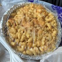 Vegan mac and cheese  at Veggie Castle in Jamaica