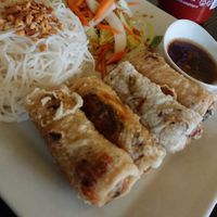 Spring rolls for lunch, 140 sek at Bun Bo Hue in Stockholm