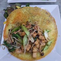 Crêpe at Bun Bo Hue in Stockholm