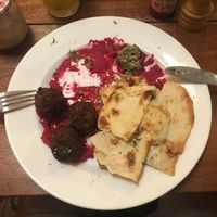 The cheeky bite at Cafe Stepping Stone in Cartagena