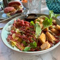 Chicken salad   at The Organic Boho in Copenhagen
