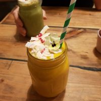 I am wise smoothie at The Organic Boho in Copenhagen