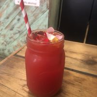 Watermelon and mint at The Organic Boho in Copenhagen