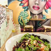 Tempeh salad :) at The Organic Boho in Copenhagen