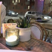 Outside window view  at The Organic Boho in Copenhagen