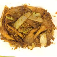 lemongrass oyster mushrooms- delicious at Loving Hut - Hoa Dang in Ho Chi Minh City